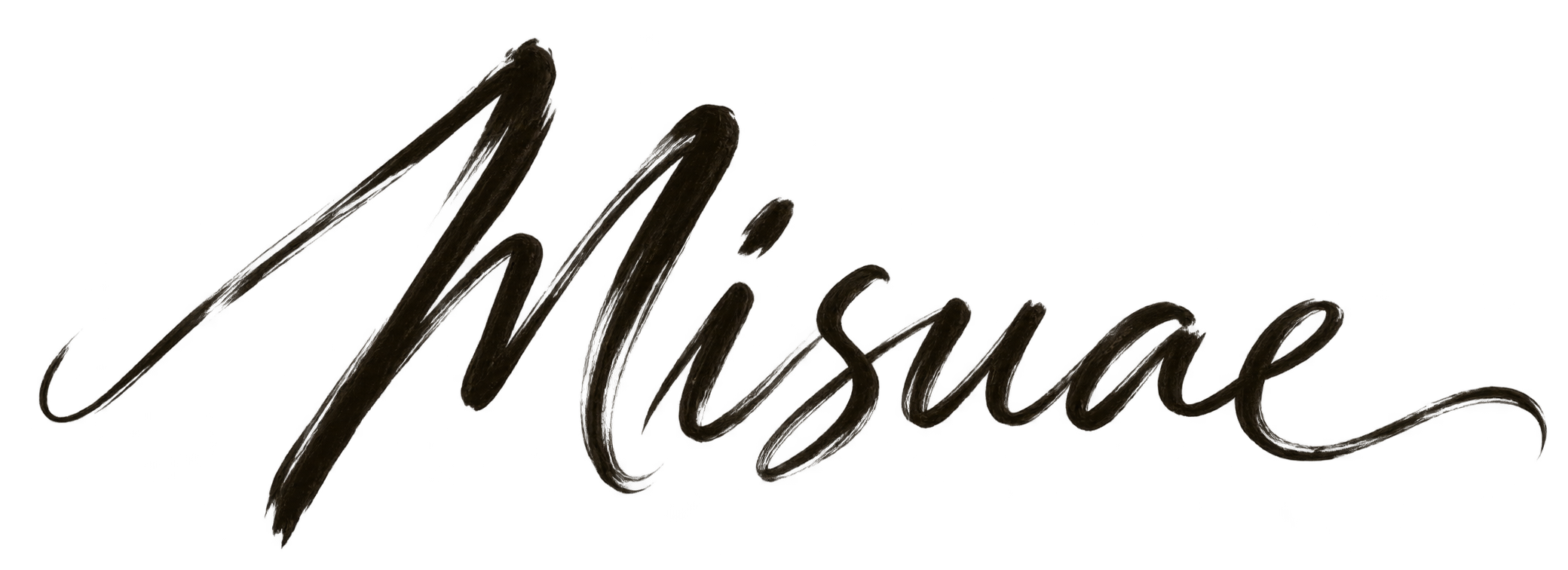 Misuae’s cursive signature